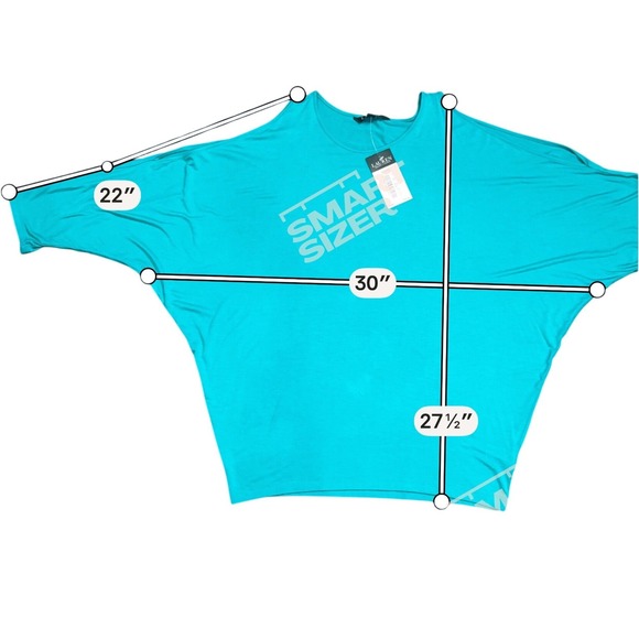 Lauren Ralph Lauren Sz L Green Cold Shoulder Dolman Sleeve Top Langenlook Luxury - Picture 9 of 9